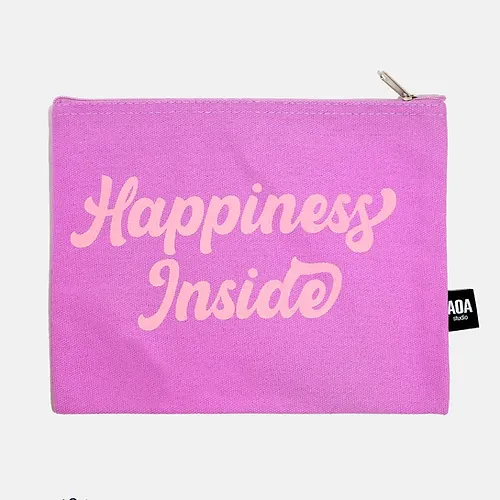 AOA Paw Paw Canvas Bag - Happiness Inside