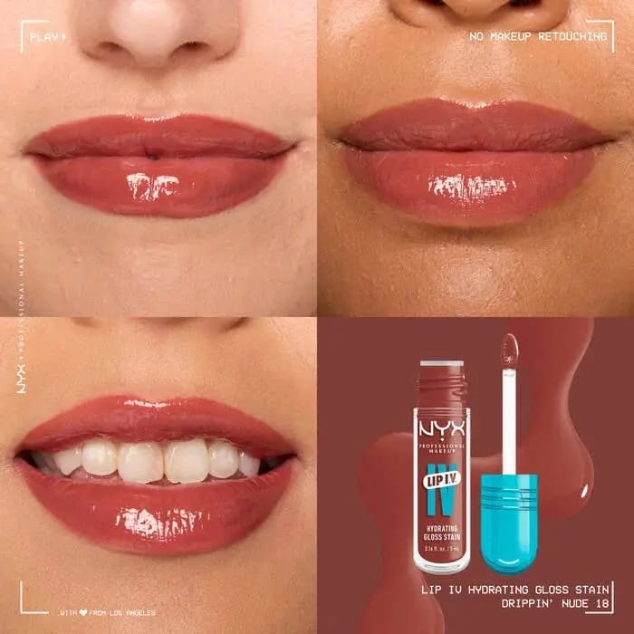 NYX Lip IV Hydrating Gloss Stain - Imagen 4
