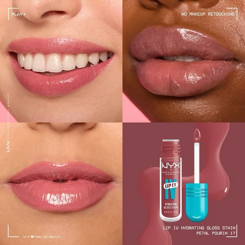 NYX Lip IV Hydrating Gloss Stain - Imagen 3