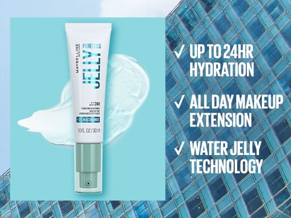 Maybelline Facestudio Poreless Jelly 24HR Hydrating Blurring Primer - Imagen 2
