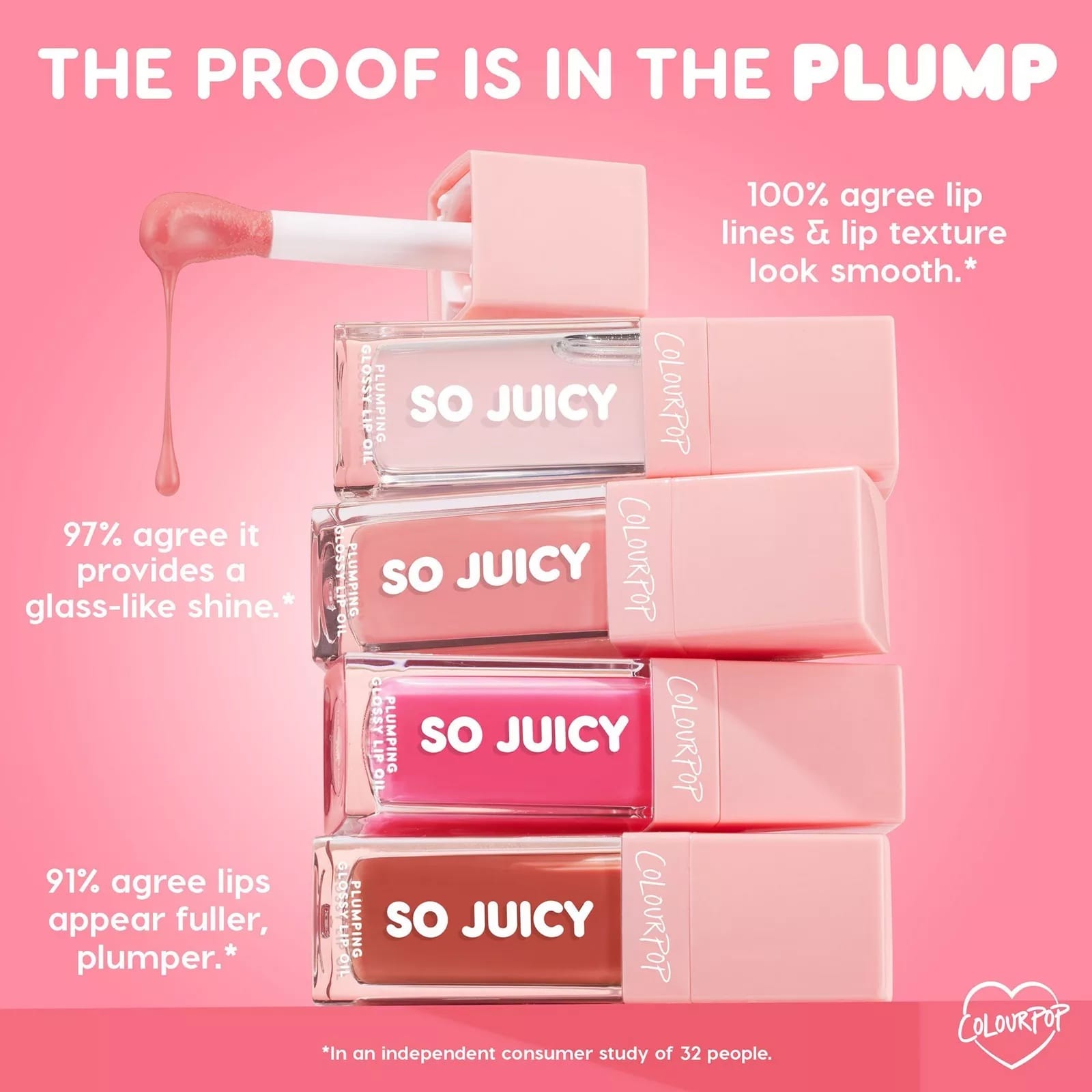 Colourpop So Juicy Plumping Glossy Lip Oil - Imagen 11