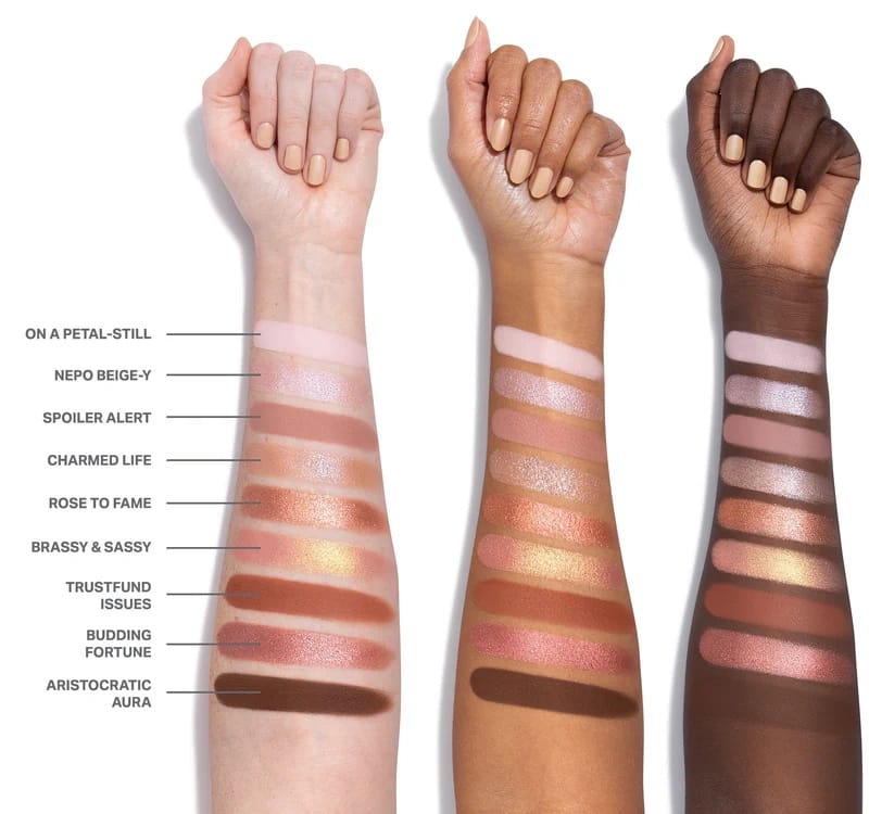 Morphe Rich & Foiled Rose to Fame Eyeshadow Palette - Imagen 4