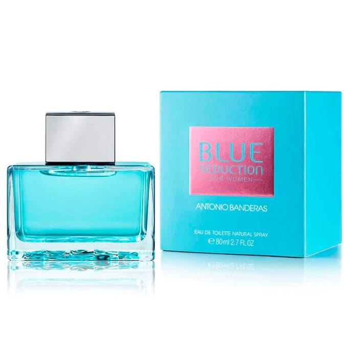 Antonio Banderas Blue Seduction Eau de Toilette (Woman) – 2.7 oz / 80 ml