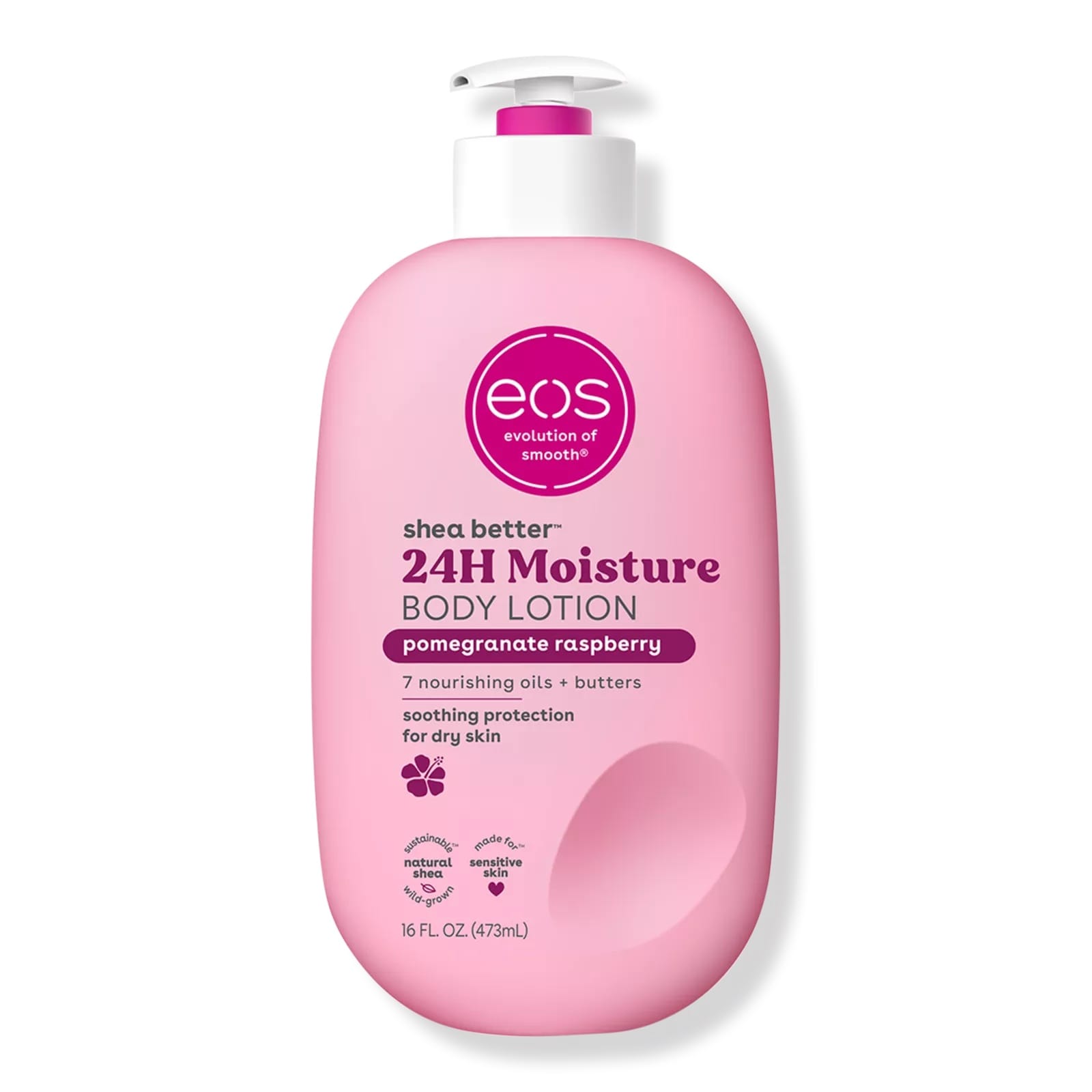 EOS Pomegranate Raspberry Shea Better 24HR Moisture Body Lotion