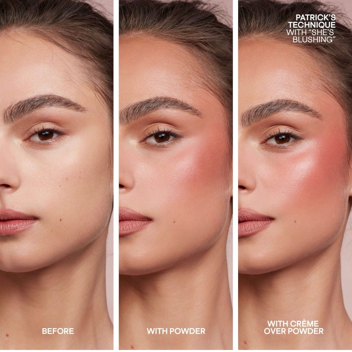 Patrick Ta Major Mini Headlines Double-Take Crème & Powder Blush Duo - Imagen 3