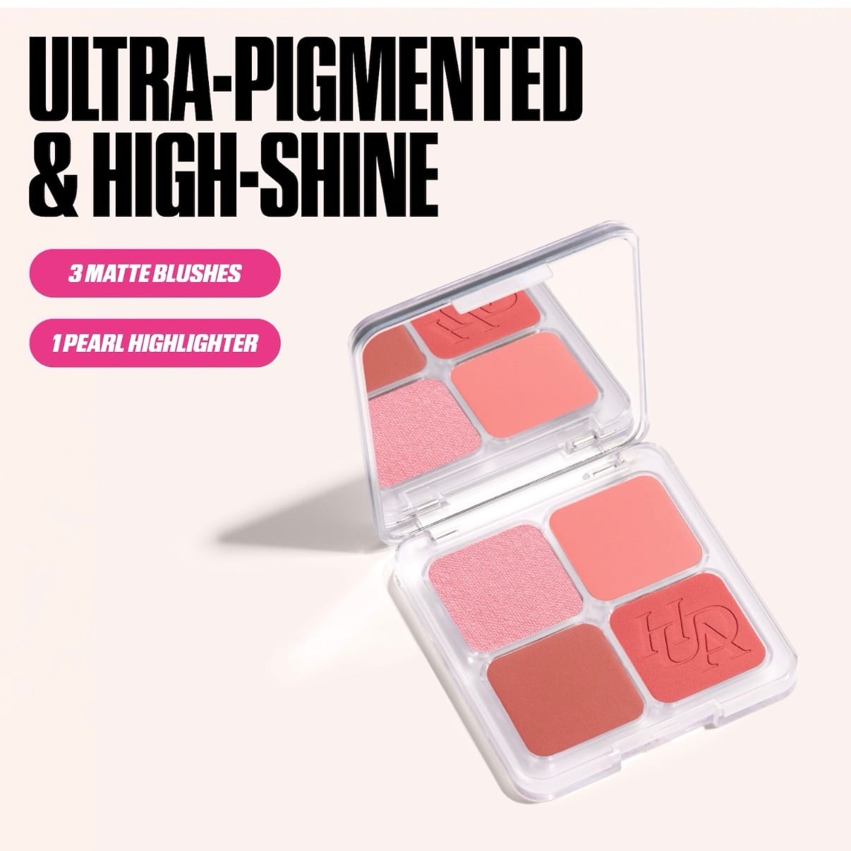 Huda Beauty Blush Filter Blurring Blushlighters Palette (Toasty Peach) - Imagen 4
