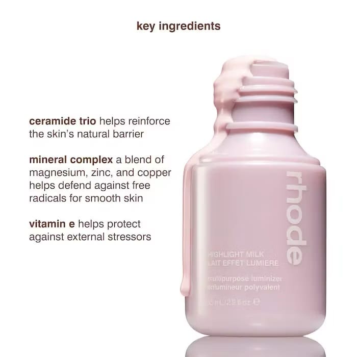 Rhode Highlight Milk Multipurpose Luminizer - Imagen 4