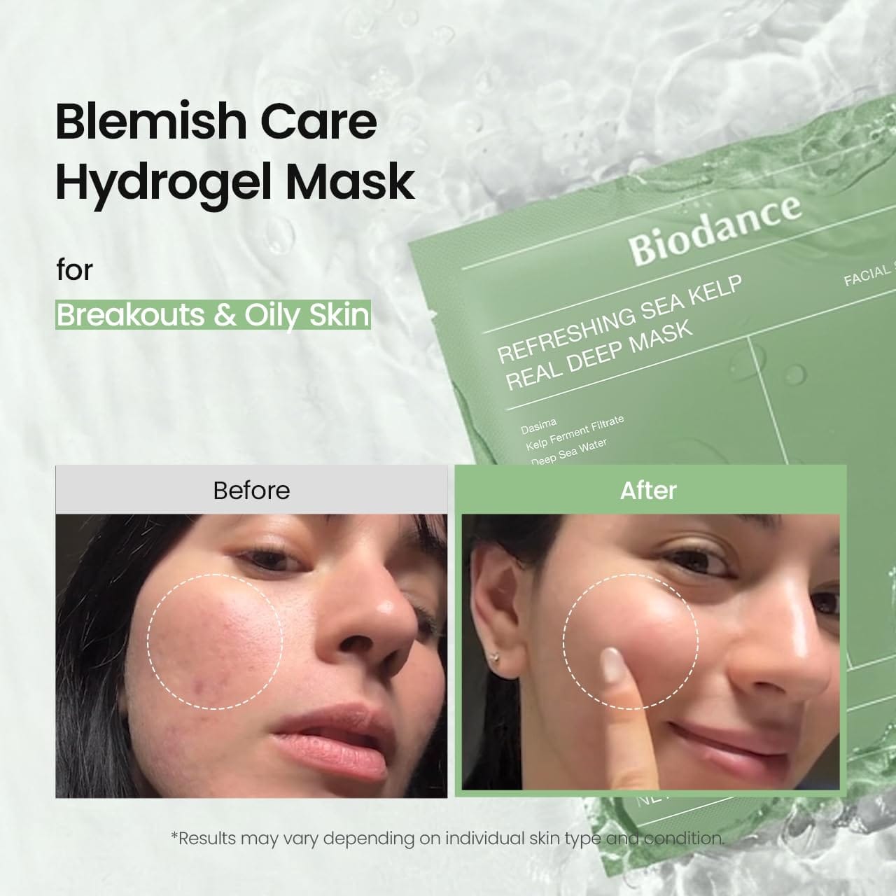 Biodance Refreshing Sea Kelp Real Deep Mask - Imagen 2