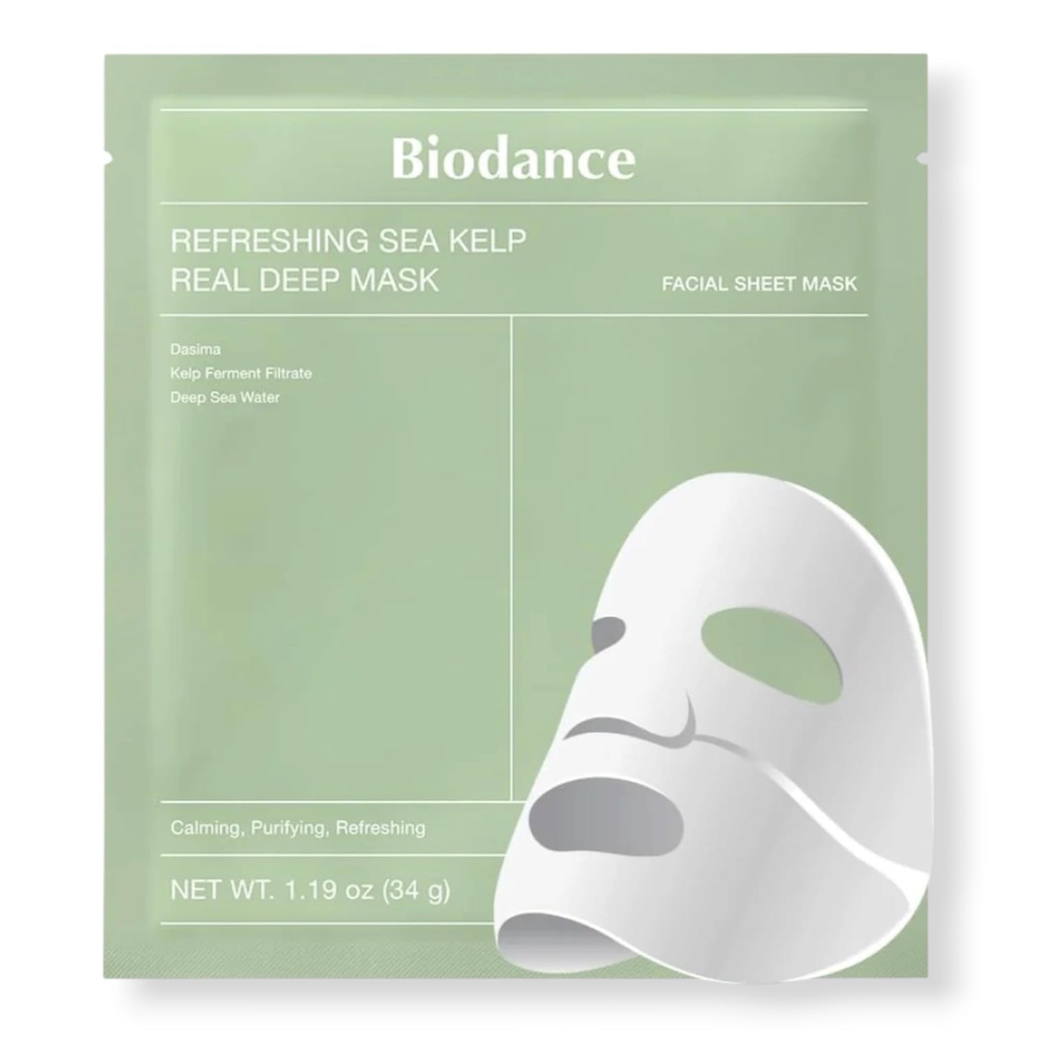Biodance Refreshing Sea Kelp Real Deep Mask